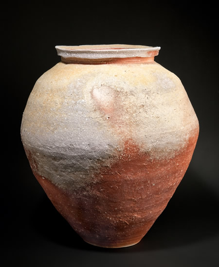信楽広口壷